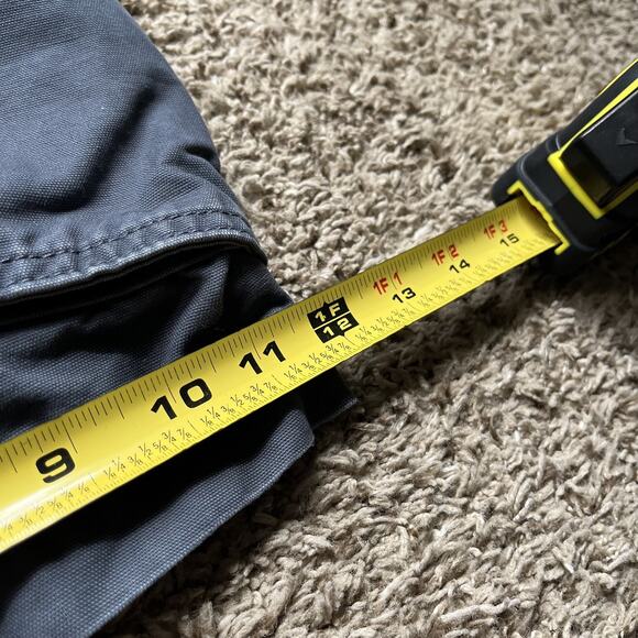 Carhartt Cargo Short Men 40 Blue Utility Outdoor Tactical Workwear Construction - Picture 6 of 10